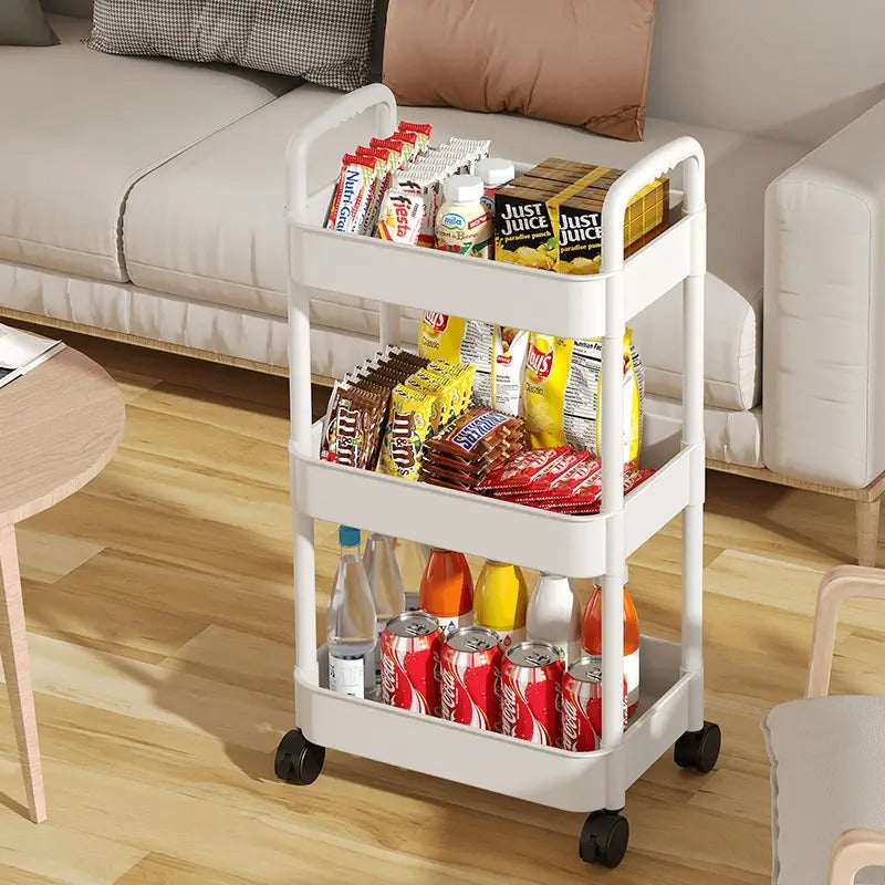 durable storage cart] 3 tier durable plastic rolling storage - Temu